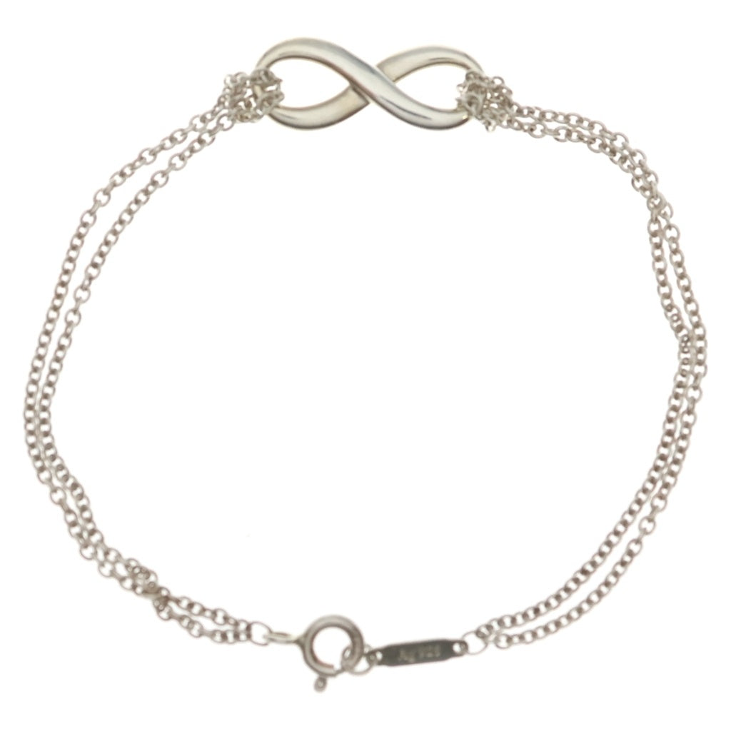 TIFFANY & Co.(ティファニー) インフィニティ ダブルチェーン ブレスレット レディース