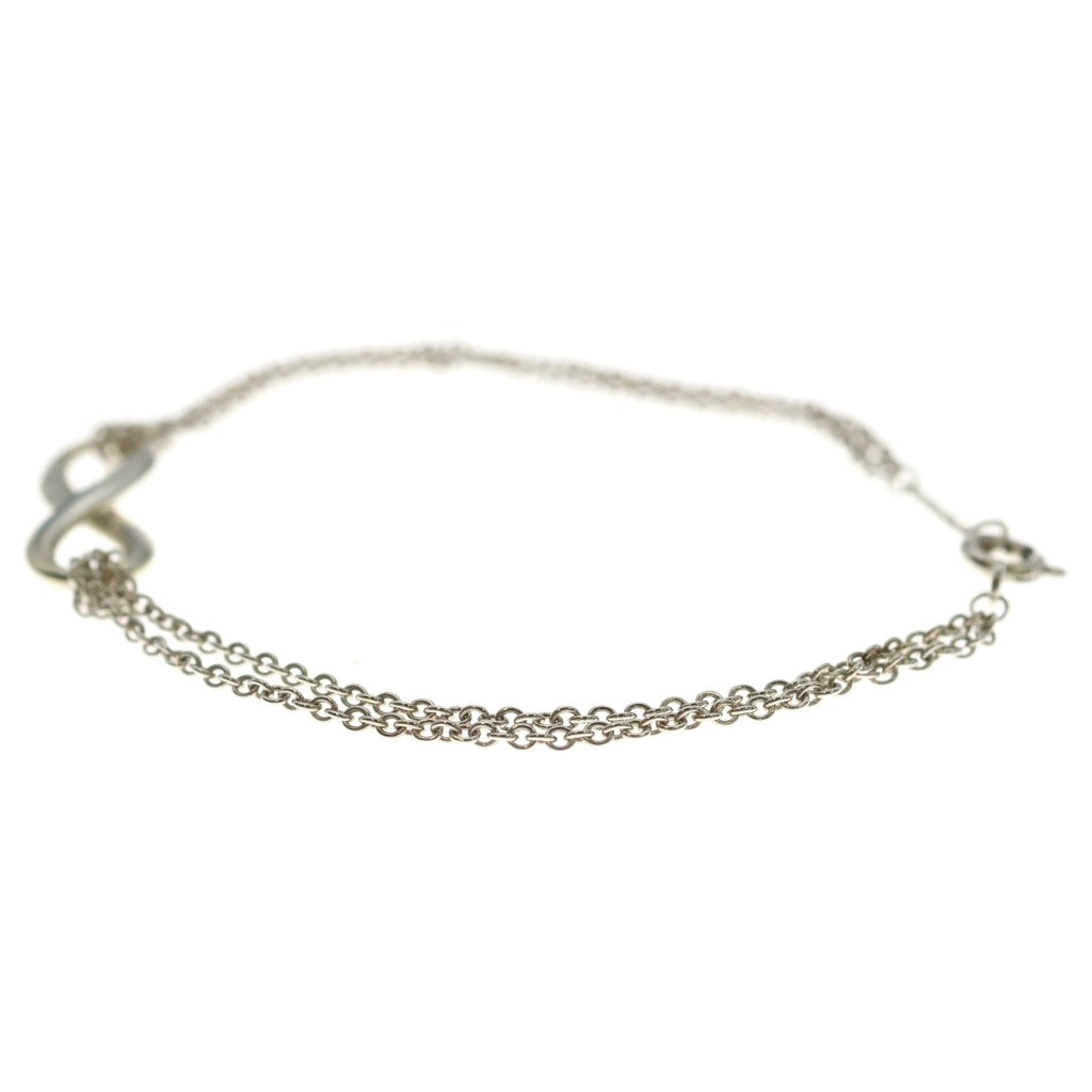 TIFFANY & Co.(ティファニー) インフィニティ ダブルチェーン ブレスレット レディース