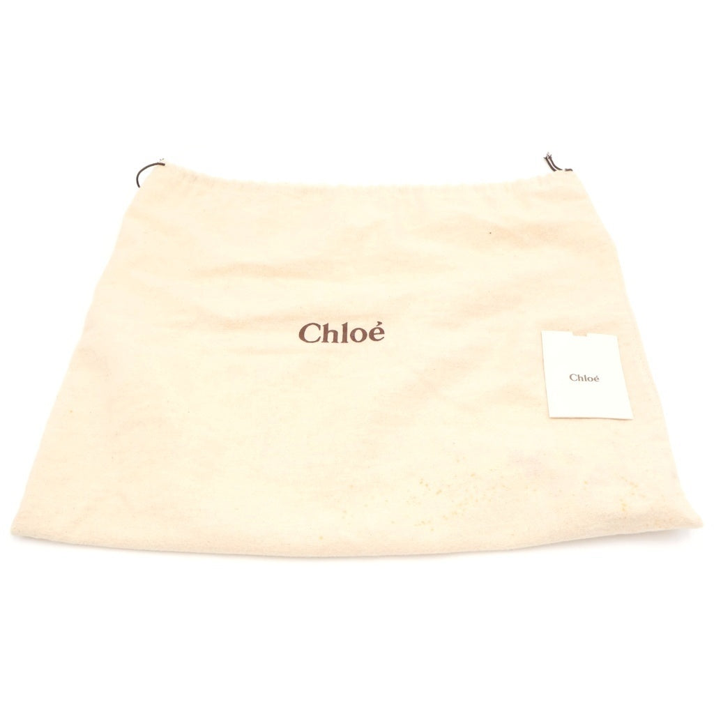 Chloe(クロエ) パディントン ハンドバッグ ボストンバッグ キャメル ブラウン レザー ゴールド金具 レディース