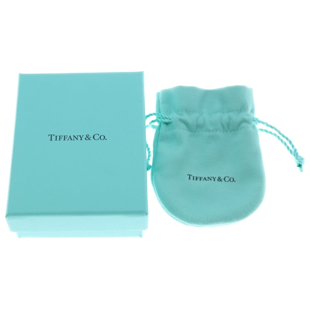 TIFFANY & Co.(ティファニー) Tスマイル スモール ピンクサファイア ネックレス ペンダント チェーン ホワイトゴールド×ピンク Au750WG レディース