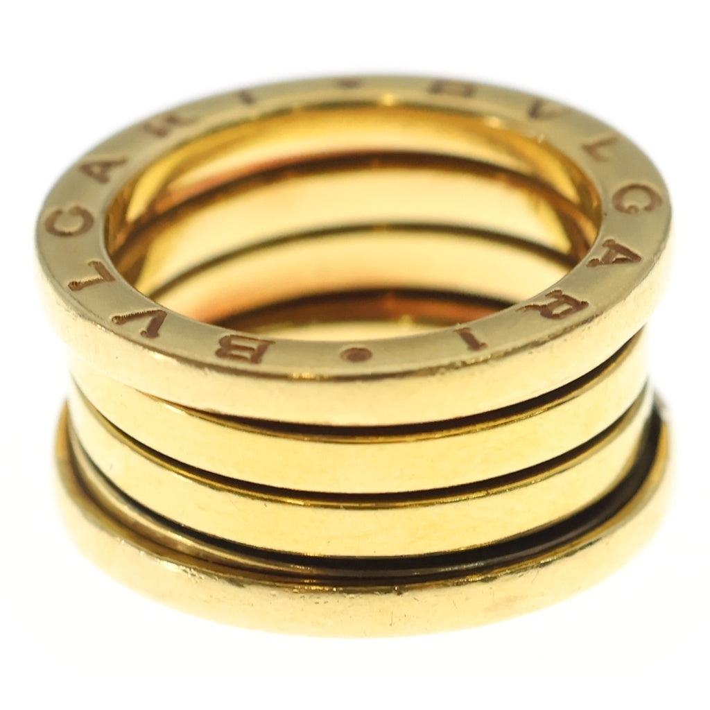 BVLGARI(ブルガリ) ビーゼロワン 4バンド Au750 K18YG リング #50 イエローゴールド