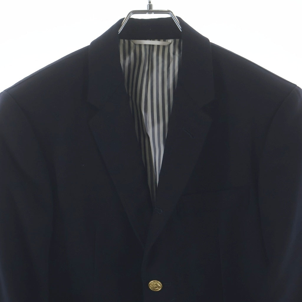THOM BROWNE(トムブラウン) トリコロール ウール 3B テーラード ジャケット ブレザー ネイビー MJC004AW5709