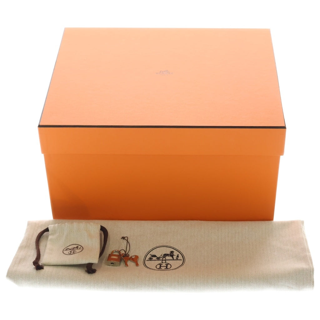 HERMES(エルメス) ピコタンMM トリヨンクレマンス レザー ハンドバッグ ブラック D刻印 シルバー金具 レディース