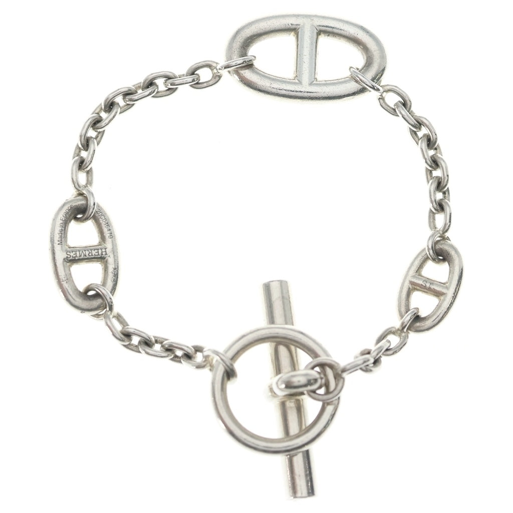 HERMES(エルメス) シェーヌダンクル ファランドール ST チェーン ブレスレット シルバー