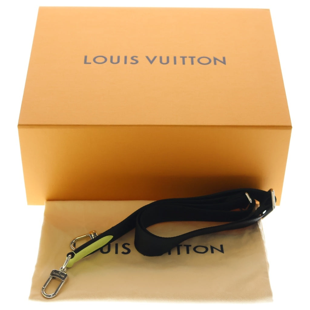 LOUIS VUITTON(ルイヴィトン) キーポルバンドリエール25 タイガラマ PVC レザー 2WAY ハンドバッグ ショルダーバッグ ボストンバッグ M14078 ICタイプ イエロー