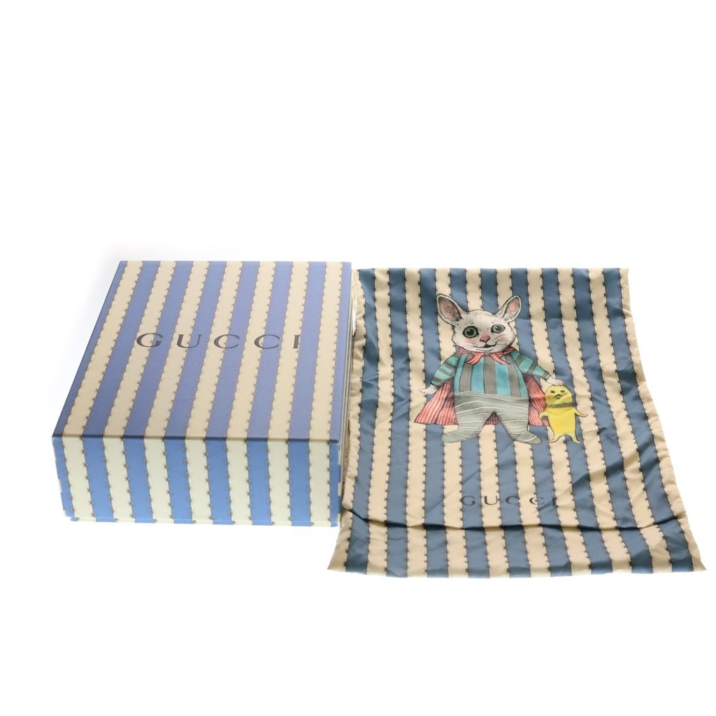 GUCCI(グッチ) ヒグチユウコ コラボ チルドレンズ GGスプリーム PVC レザー 2WAY ハンドバッグ ショルダーバッグ トートバッグ ベージュ/レッド 612992 レディース