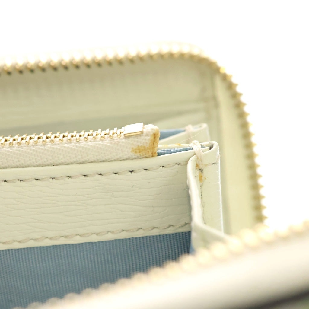GUCCI(グッチ) ホースビット 1955 タイガー レザー ゴールド金具 ラウンドファスナー 長財布 アイボリー/マルチカラー 621889 レディース