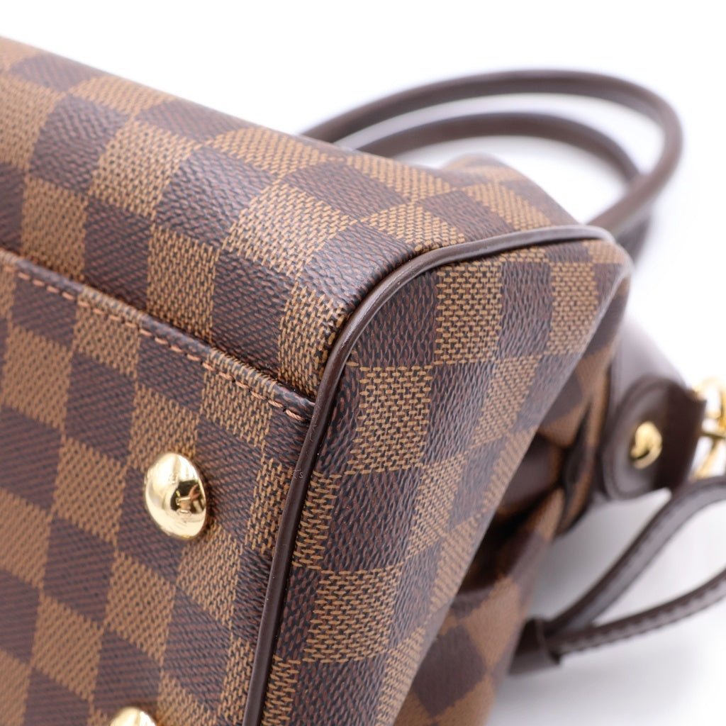 LOUIS VUITTON(ルイヴィトン) ダミエ トレヴィPM ハンド ショルダーバッグ PVC レザー ブラウン N51997 レディース