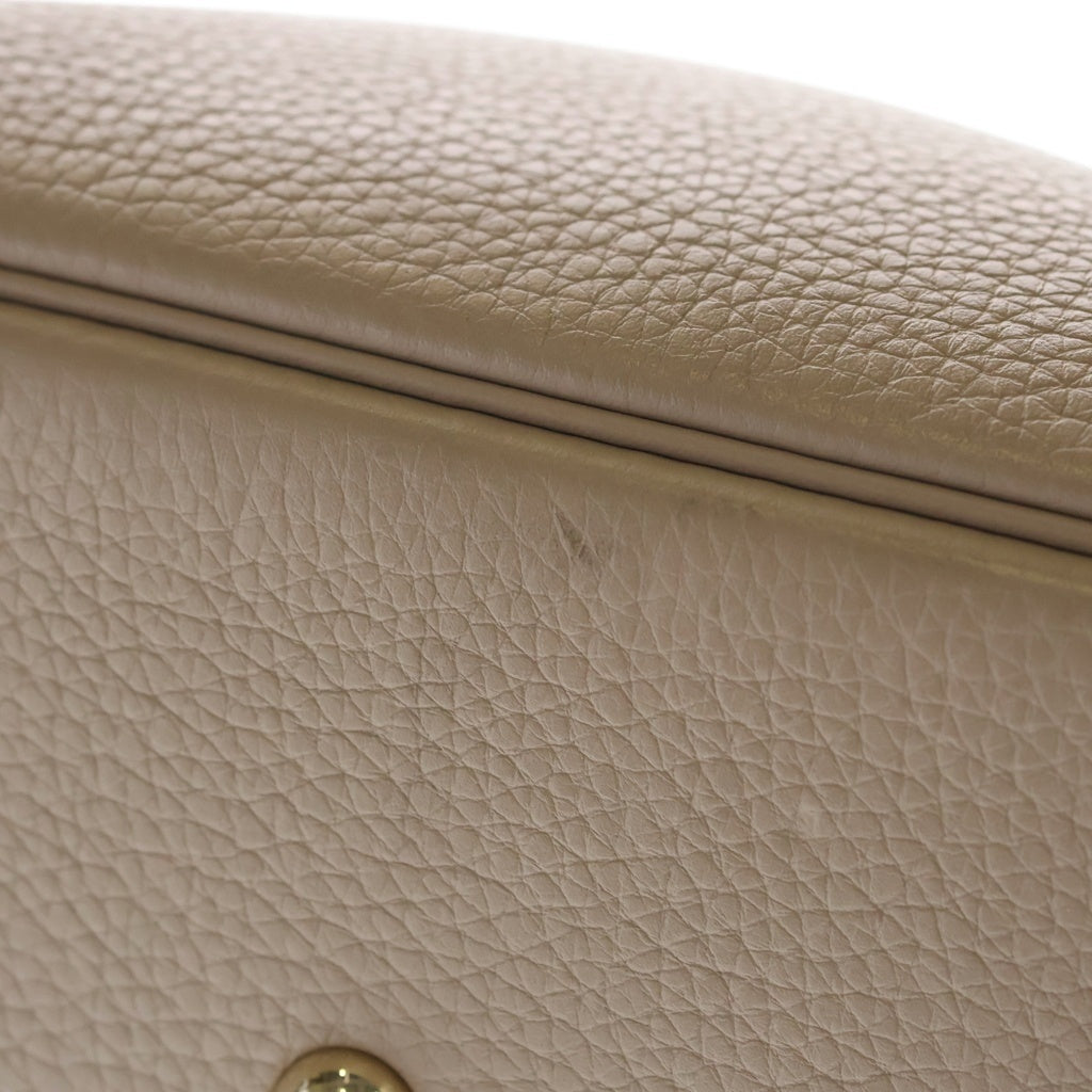 HERMES(エルメス) ボリード31 トリヨンクレマンス ハンド ショルダーバッグ アルジル ゴールド金具 グレー系 □K刻印 レディース