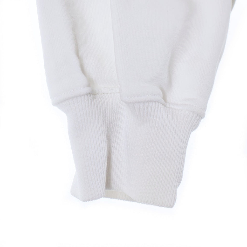 BALENCIAGA(バレンシアガ) 18AW バックロゴプリント プルオーバーパーカー フーディー コットン ホワイト TS56 556113