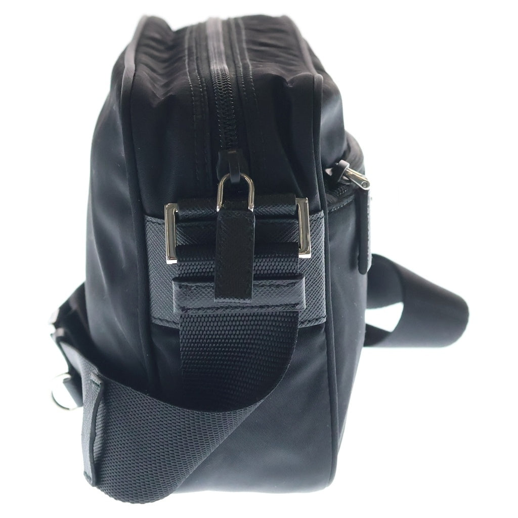 PRADA(プラダ) トライアングルロゴ Re-Nylon ナイロン ショルダーバッグ ブラック 1BC167 レディース