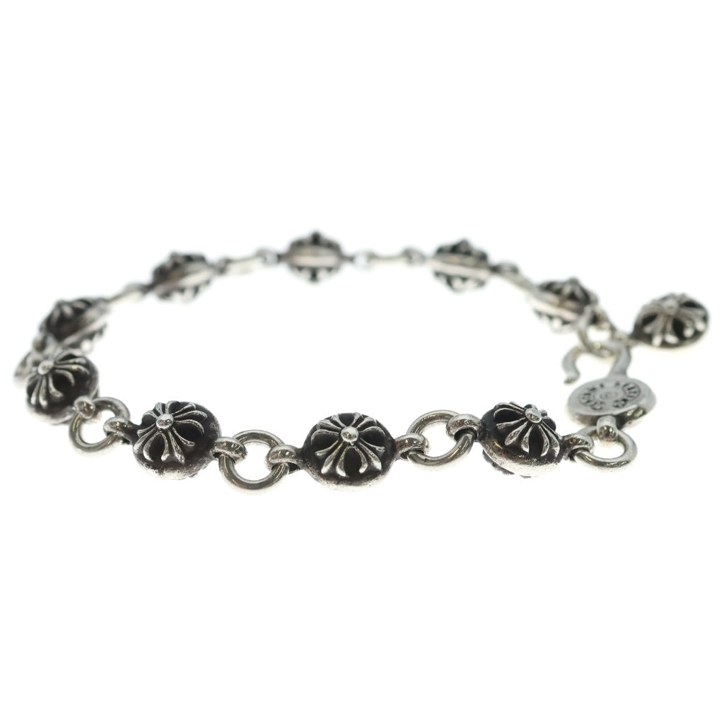 CHROME HEARTS(クロムハーツ) NO2 BALL #2クロスボールブレスレット シルバー BCA176