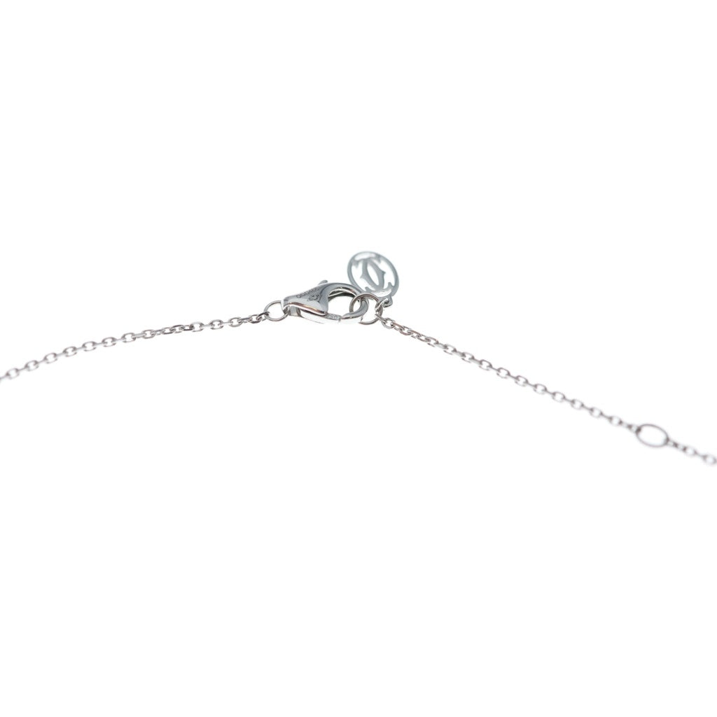 Cartier(カルティエ) ダムール ダイヤ ネックレス ペンダント チェーン ホワイトゴールド Au750WG CRB7224515 レディース