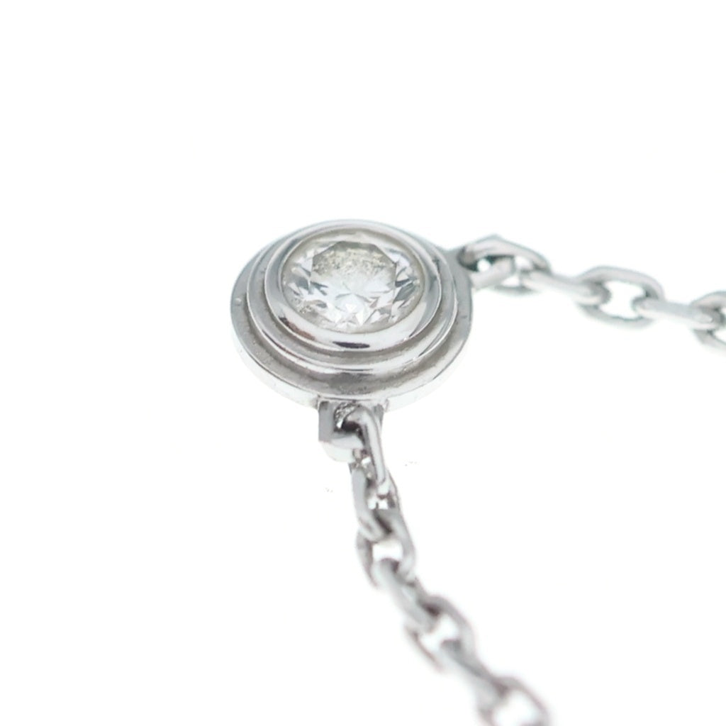 Cartier(カルティエ) ダムール ダイヤ ネックレス ペンダント チェーン ホワイトゴールド Au750WG CRB7224515 レディース