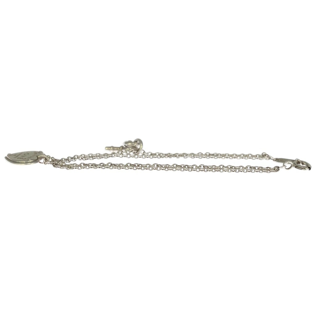 TIFFANY & Co.(ティファニー) リターントゥティファニー ラブハートタグ ブレスレット シルバー チェーン Ag925 レディース