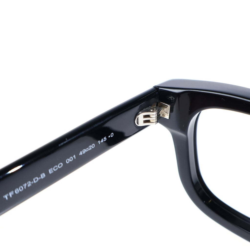 TOM FORD(トムフォード) FT6072-D-B ブルーライトカット ウェリントンフレーム アイウェア メガネ 眼鏡 ブラック