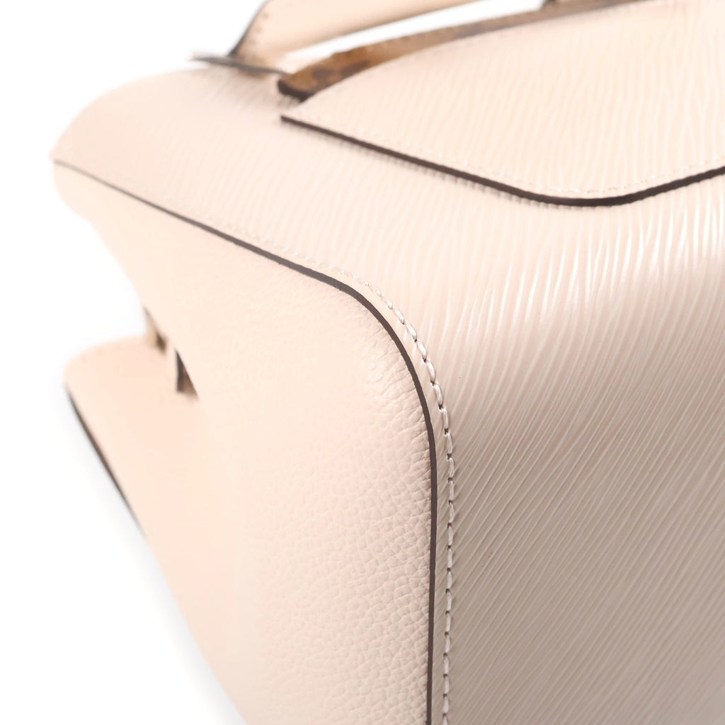 LOUIS VUITTON(ルイヴィトン) エピ マレルトートBB クォーツ 2WAYハンドバッグ ショルダーバッグ アイボリー×ブラウン レザー M20520 シルバー金具 レディース