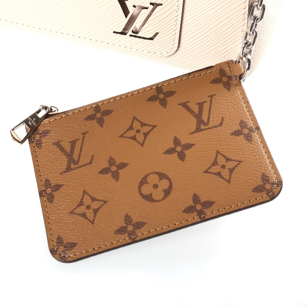 LOUIS VUITTON(ルイヴィトン) エピ マレルトートBB クォーツ 2WAYハンドバッグ ショルダーバッグ アイボリー×ブラウン レザー M20520 シルバー金具 レディース