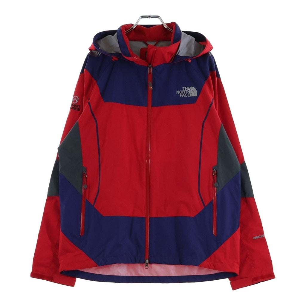 THE NORTH FACE(ザノースフェイス) サミットシリーズジャケット ナイロンジャケット レッド×ブルー #XL