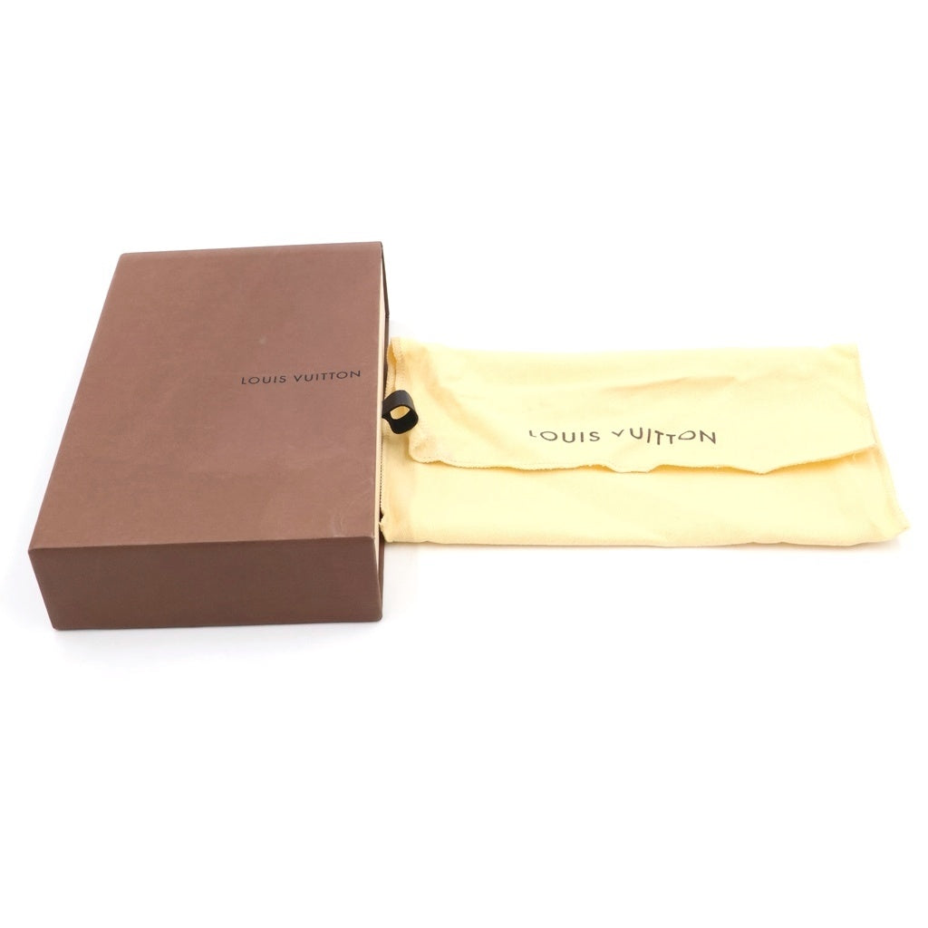 LOUIS VUITTON(ルイヴィトン) ×草間彌生 モノグラム・パンプキンドット ジッピーウォレット 長財布 ルージュ ブラウン×レッド レザー ゴールド金具 M60450 レディース