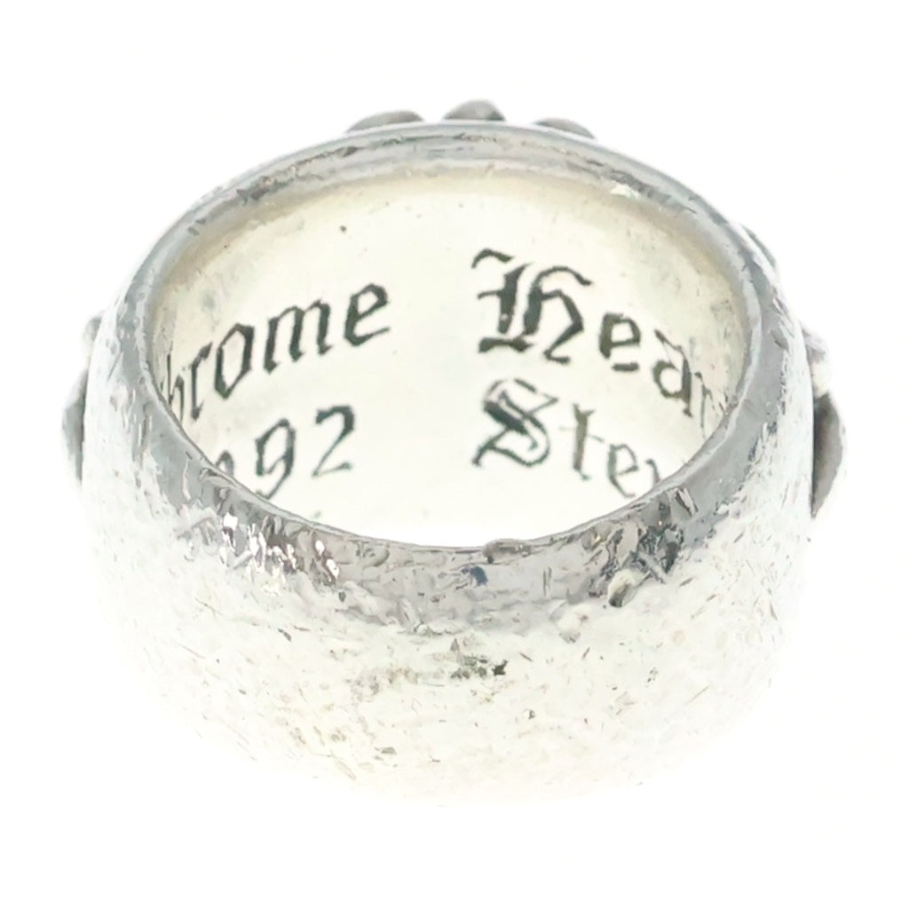 CHROME HEARTS(クロムハーツ) FLRL CRS フローラルクロス リング シルバー #9 BCA346