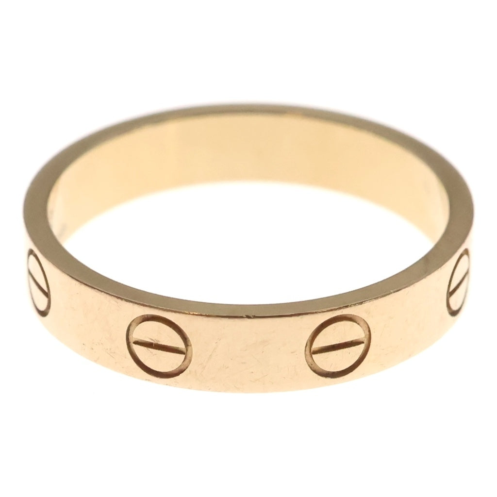 Cartier(カルティエ) ミニラブリング ピンクゴールド Au750PG #50 レディース