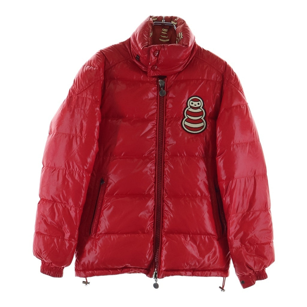 MONCLER(モンクレール) SNOWMAN リバーシブル 雪だるま柄 ダウンジャケット レッド #00 A20964140605 68950