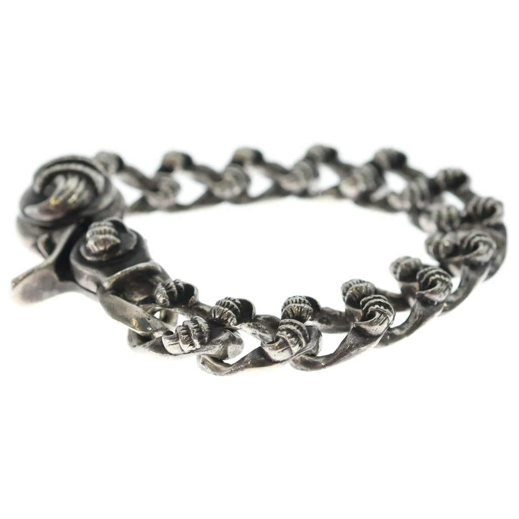 CHROME HEARTS(クロムハーツ) CROW FNCY CHN LNK クロウ ファンシーリンク クリップブレスレット 12リンク シルバー