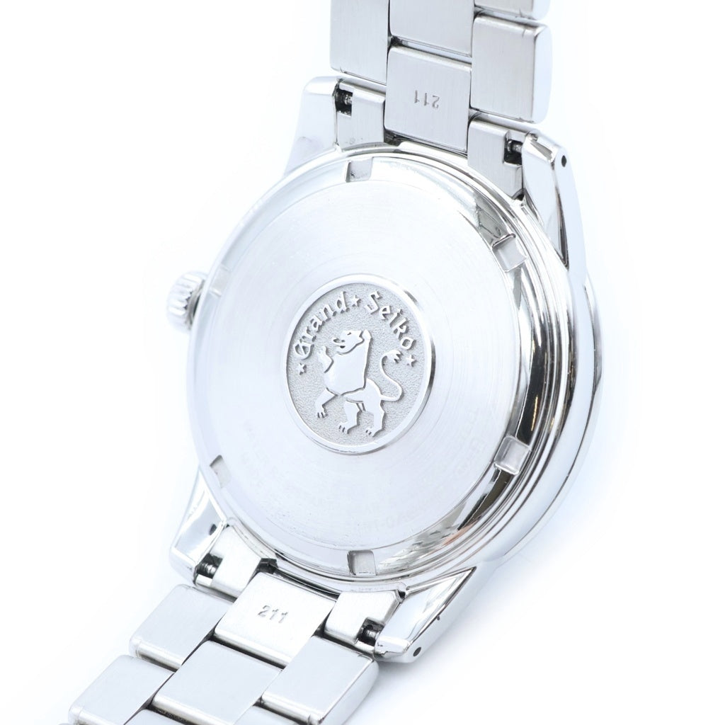 GRAND SEIKO(グランドセイコー) エレガンスコレクション 黒文字盤 腕時計 SS/QZ SBGX121 シルバー×ブラック