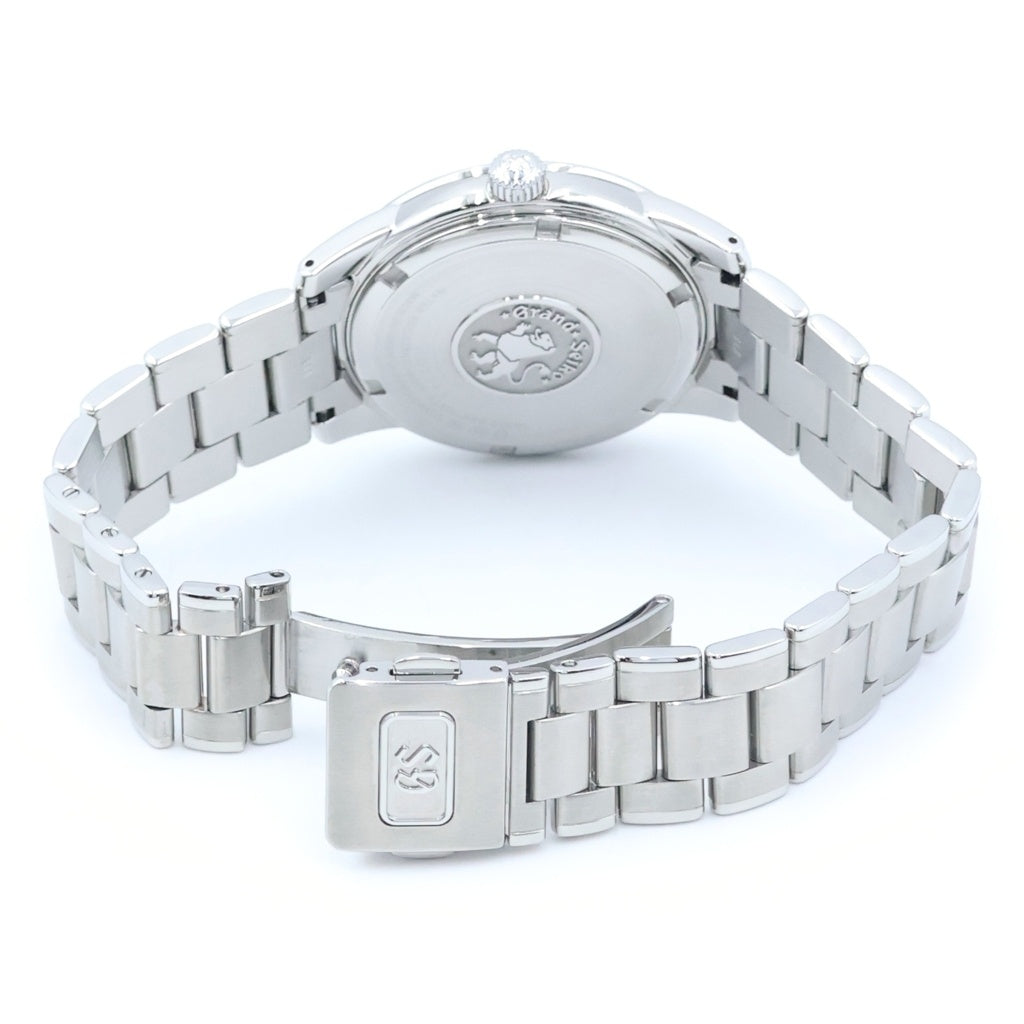 GRAND SEIKO(グランドセイコー) エレガンスコレクション 黒文字盤 腕時計 SS/QZ SBGX121 シルバー×ブラック
