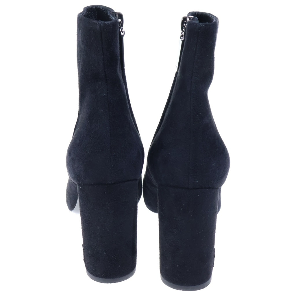 SAINT LAURENT PARIS(サンローランパリ) ショートブーツ カサンドラ ロゴ ツイード ブラック レディース