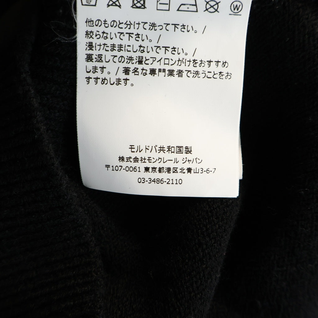MONCLER GRENOBLE(モンクレールグルノーブル) ■CARDIGAN TRICOT ダウン切り替えカーディガン ブラック #S F20989B50400