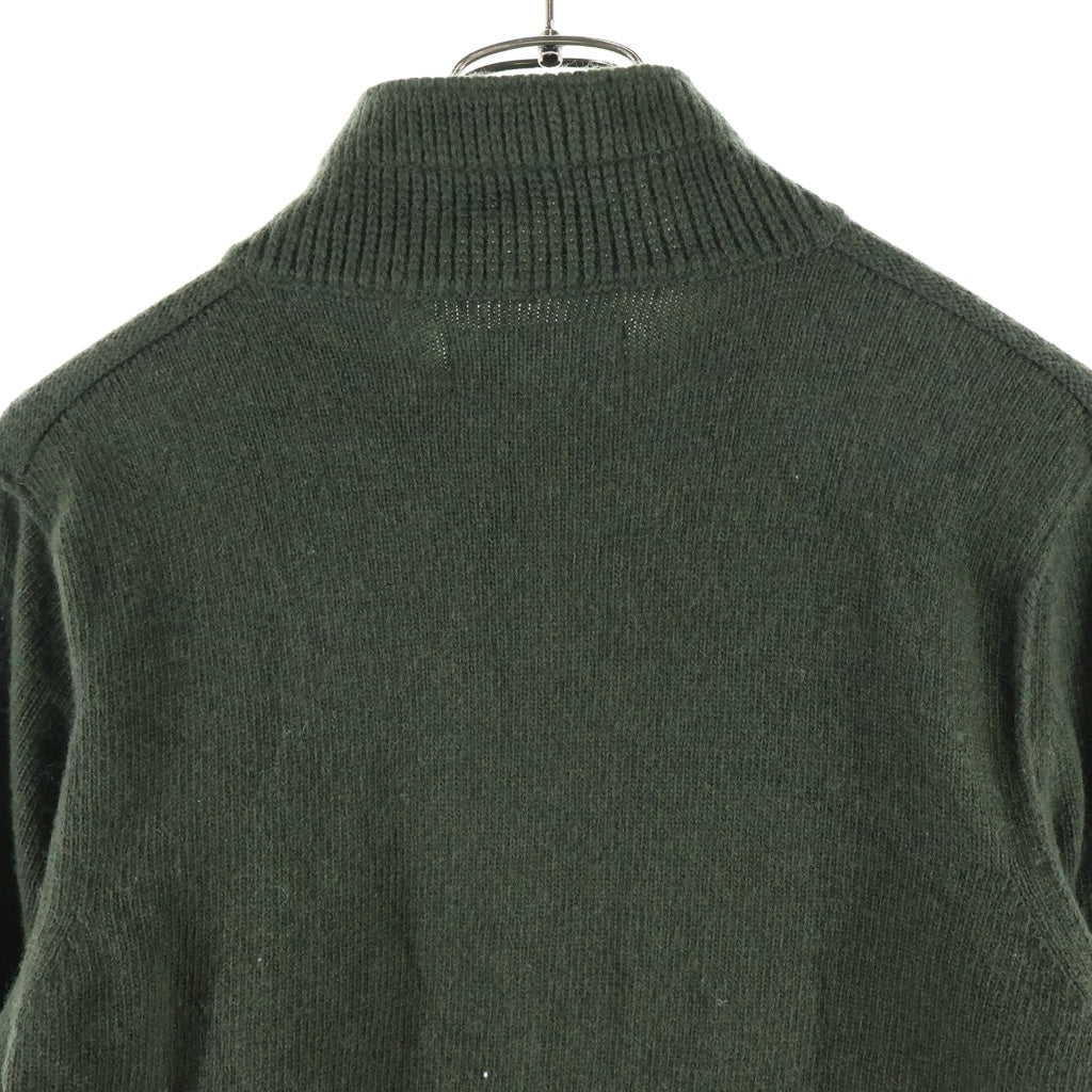 STONE ISLAND(ストーンアイランド) 23AW Half zip pullover knit ハーフジッププルオーバーニットセーター カーキ #L 7915540A3