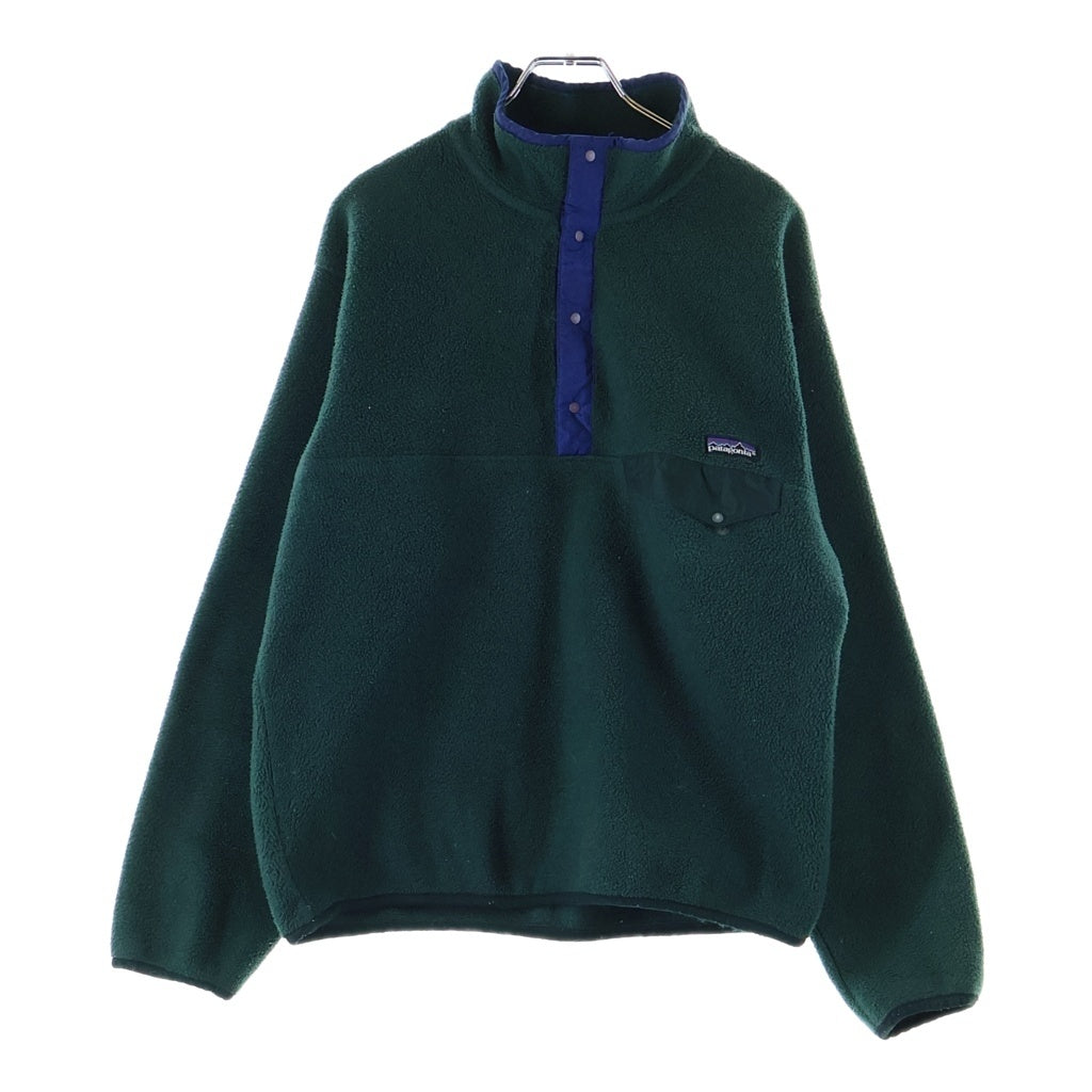 PATAGONIA(パタゴニア) ■90s Synchilla Snap-T シンチラ スナップ フリースジャケット グリーン #M 25530