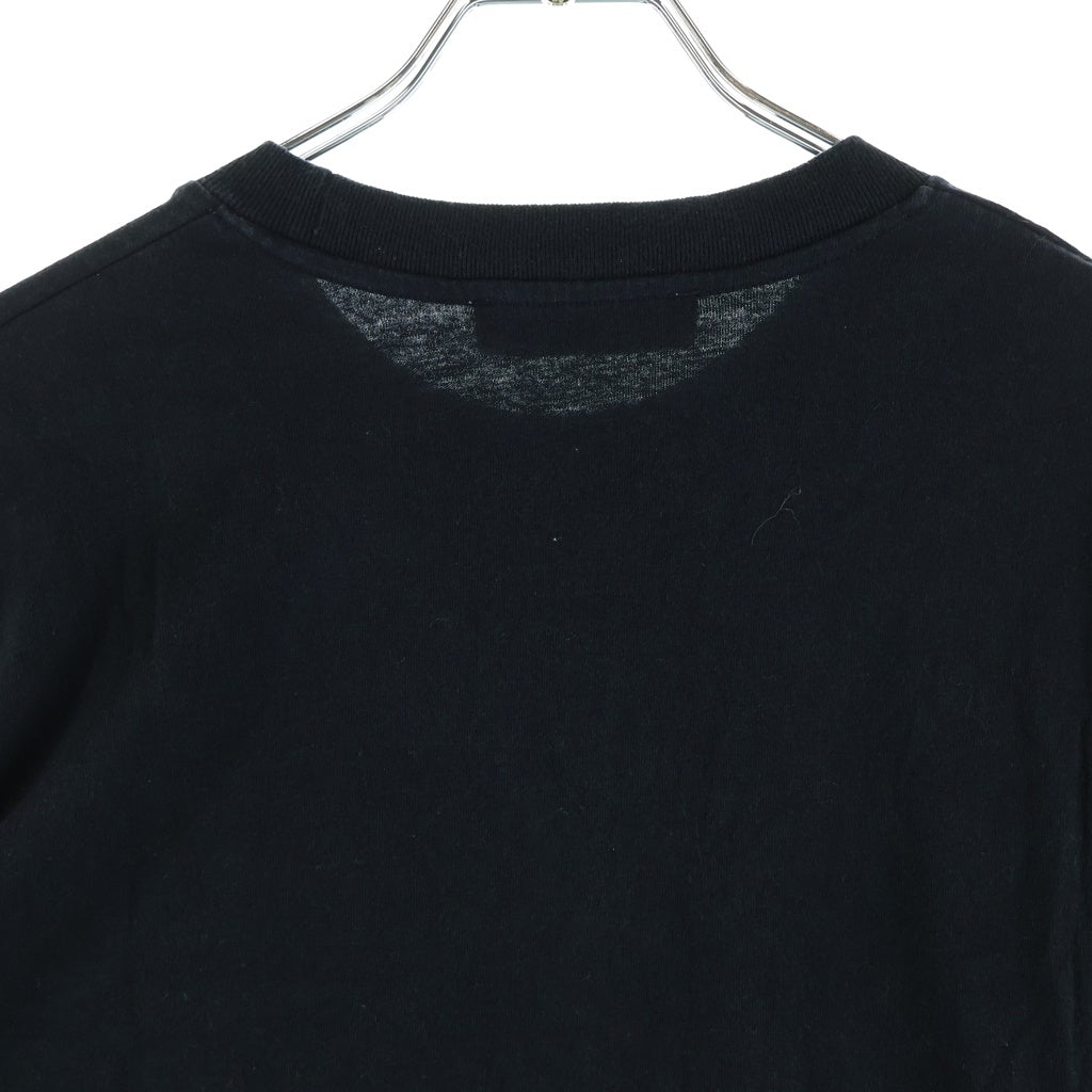 Onitsuka Tiger(オニツカタイガー) ラバーロゴパッチ 長袖Tシャツ ブラック #S 2183A796