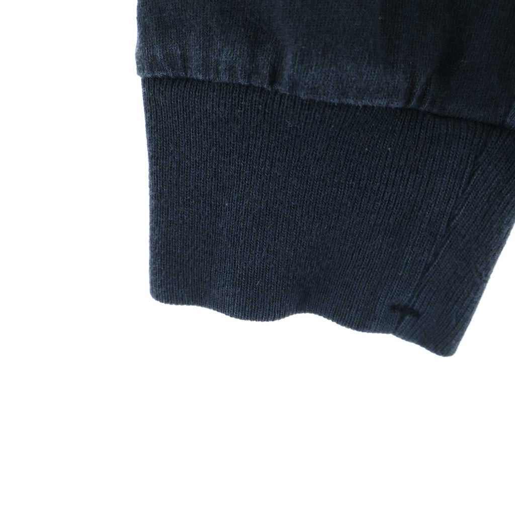 STONE ISLAND(ストーンアイランド) 21AW コンパスロゴプリント長袖Tシャツ ブラック #S 75152ML80