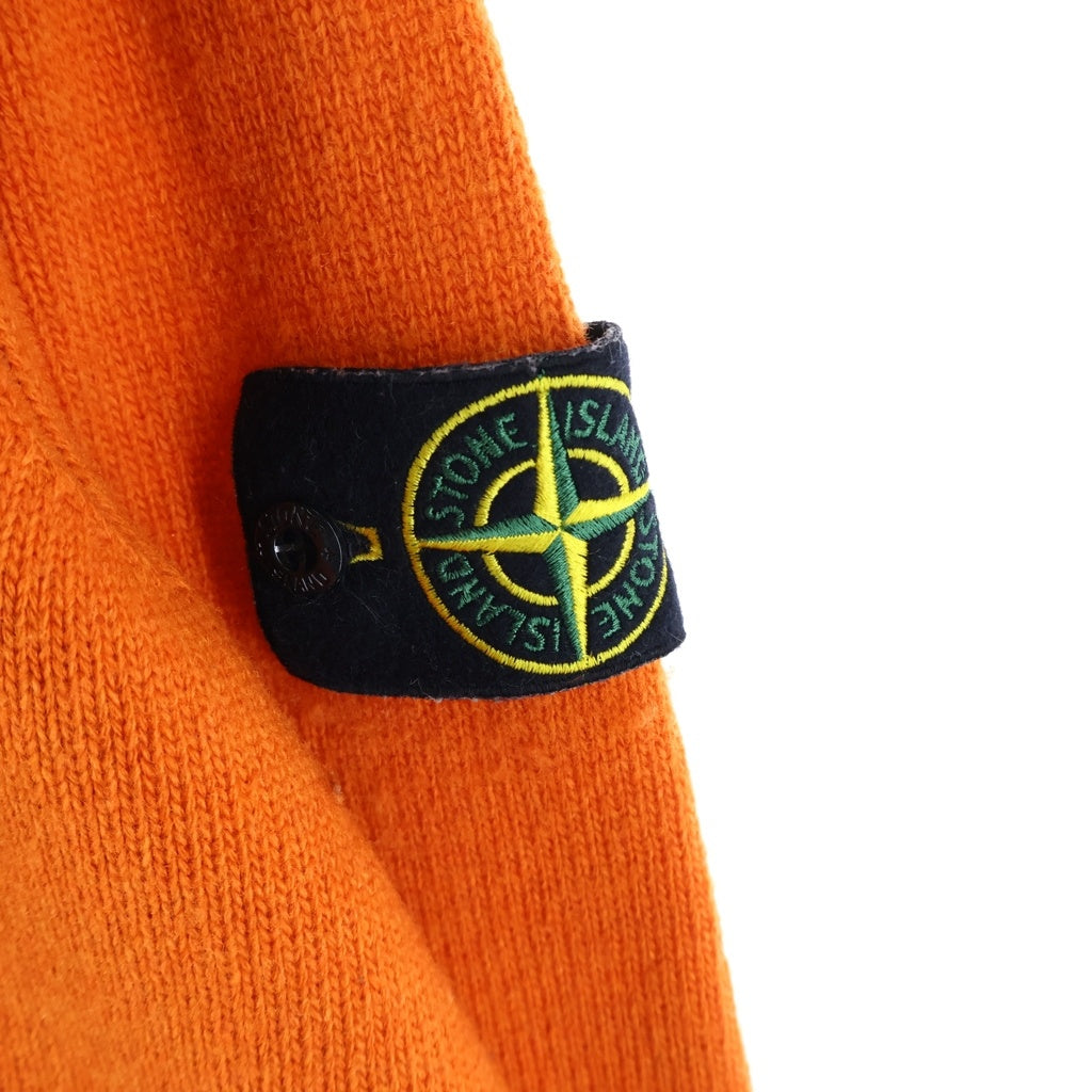 STONE ISLAND(ストーンアイランド) ■ロゴワッペンクルーネックセーター ニット オレンジ #S 7115552A3