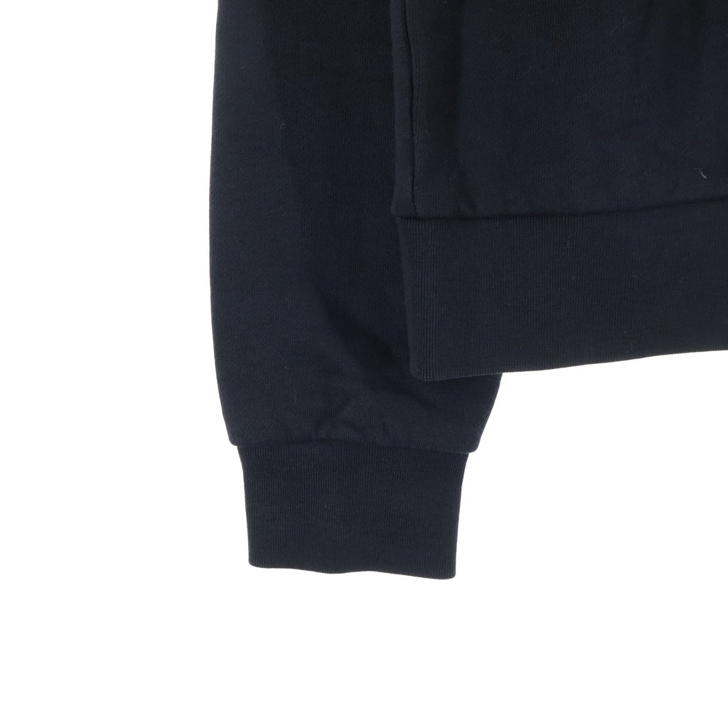 MONCLER(モンクレール) 18AW MAGLIA GIROCOLLO ワッペンロゴ クルーネックスウェットトレーナー ブラック D20918003500