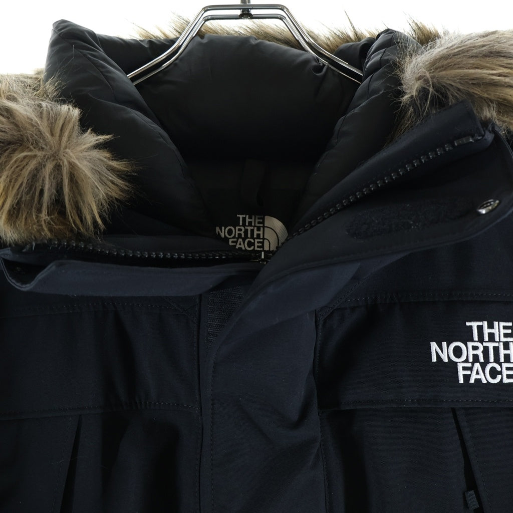 THE NORTH FACE(ザノースフェイス) ANTARCTICA PARKA アンタークティカパーカ フロントロゴエンブロイダリー ファーフーデッド ジップアップ ダウンジャケット ブラック #L ND92032