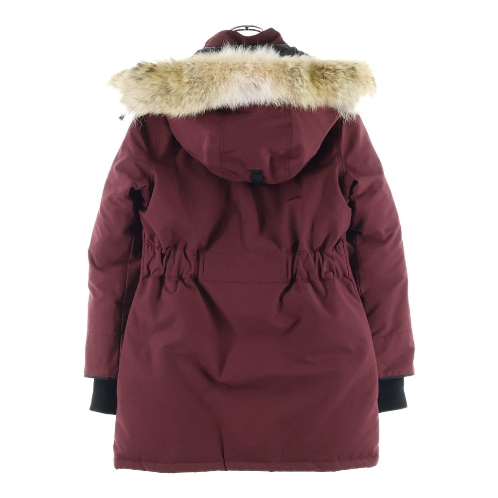 CANADA GOOSE(カナダグース) TRILLIUM PARKA Fusion Fit Heritage トリリウムパーカー ファーフードダウンジャケット バーガンディ #S 6660LA レディース