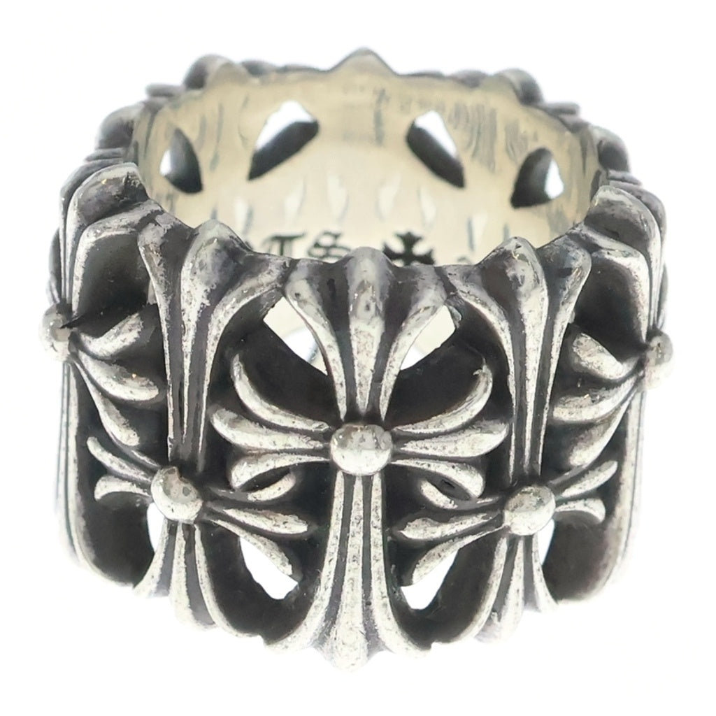CHROME HEARTS(クロムハーツ) CEMETERY セメタリー クロスリング シルバー BCA339 15号