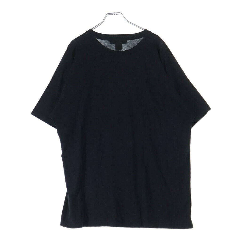 RAF SIMONS(ラフシモンズ) 23SS Oversized T-shirt with hand sign print ハンドサインプリントTシャツ ブラック #L 231-M119