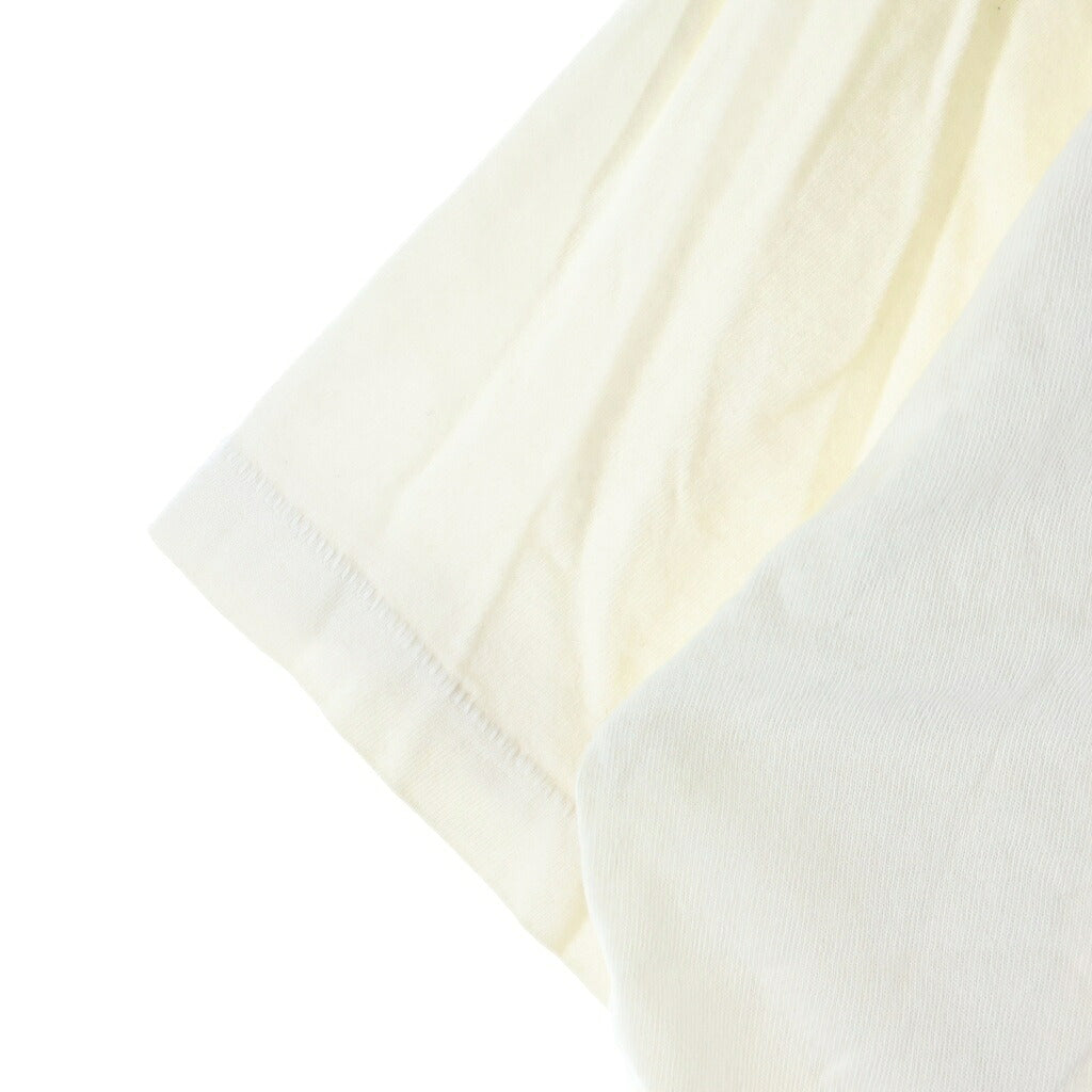 SAINT MICHAEL(セントマイケル) 23AW COMPLICATED S/S TEE 半袖 クルーネック Tシャツ ホワイト #XL SM-A23-0000-C18