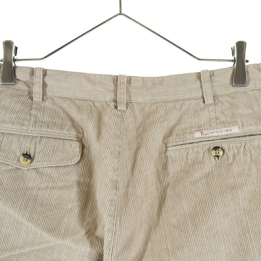PAPAS(パパス) ■コーデュロイパンツ グレー #L