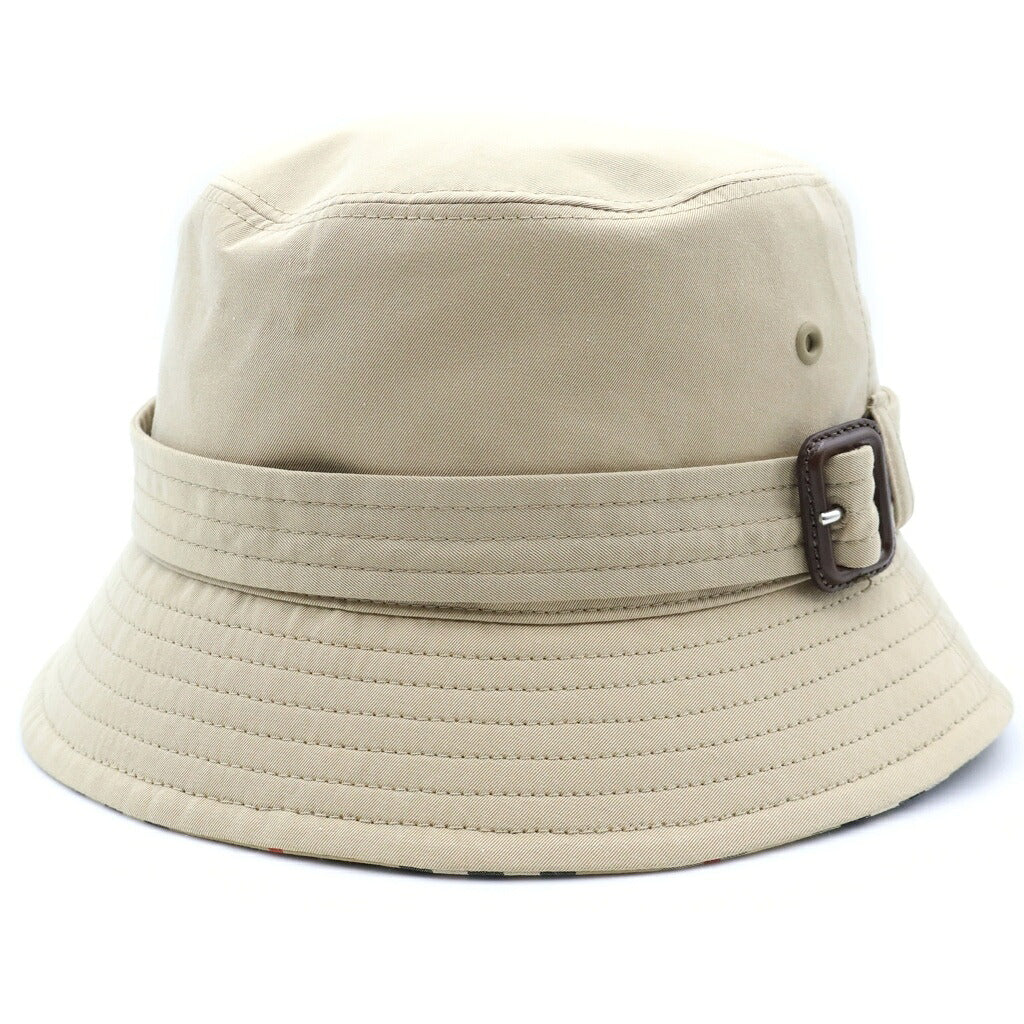 BURBERRY(バーバリー) 裏地ノヴァチェックバケットハット ベージュ #M 8057391