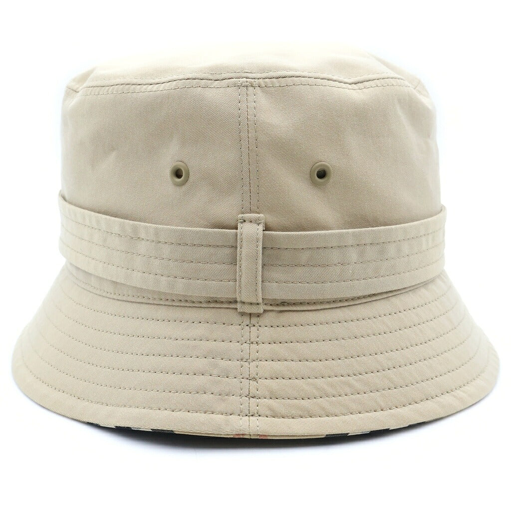 BURBERRY(バーバリー) 裏地ノヴァチェックバケットハット ベージュ #M 8057391
