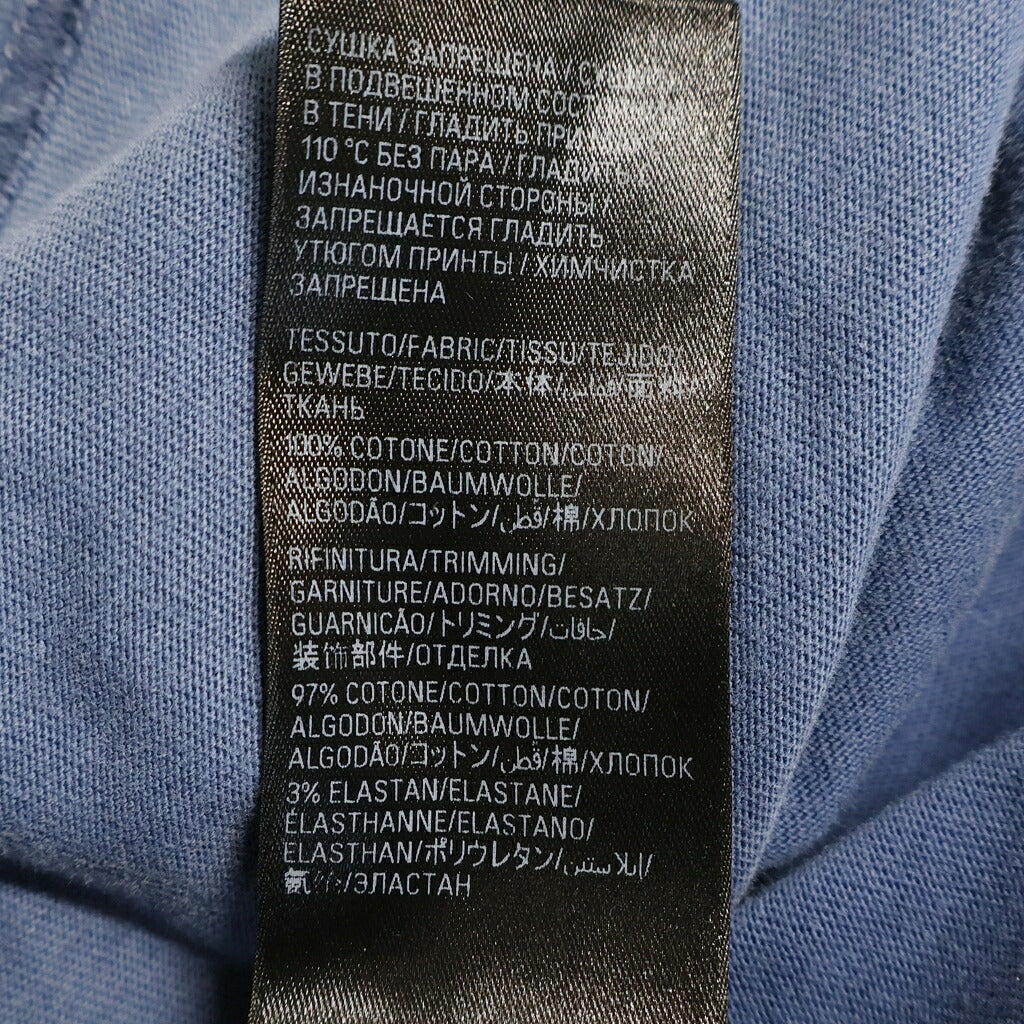 BALENCIAGA(バレンシアガ) 23AW LAYERED SPORTS LOGO TEE レイヤードスポーツロゴオーバーサイズ半袖Tシャツ ブルー #L 739028 TPVF2