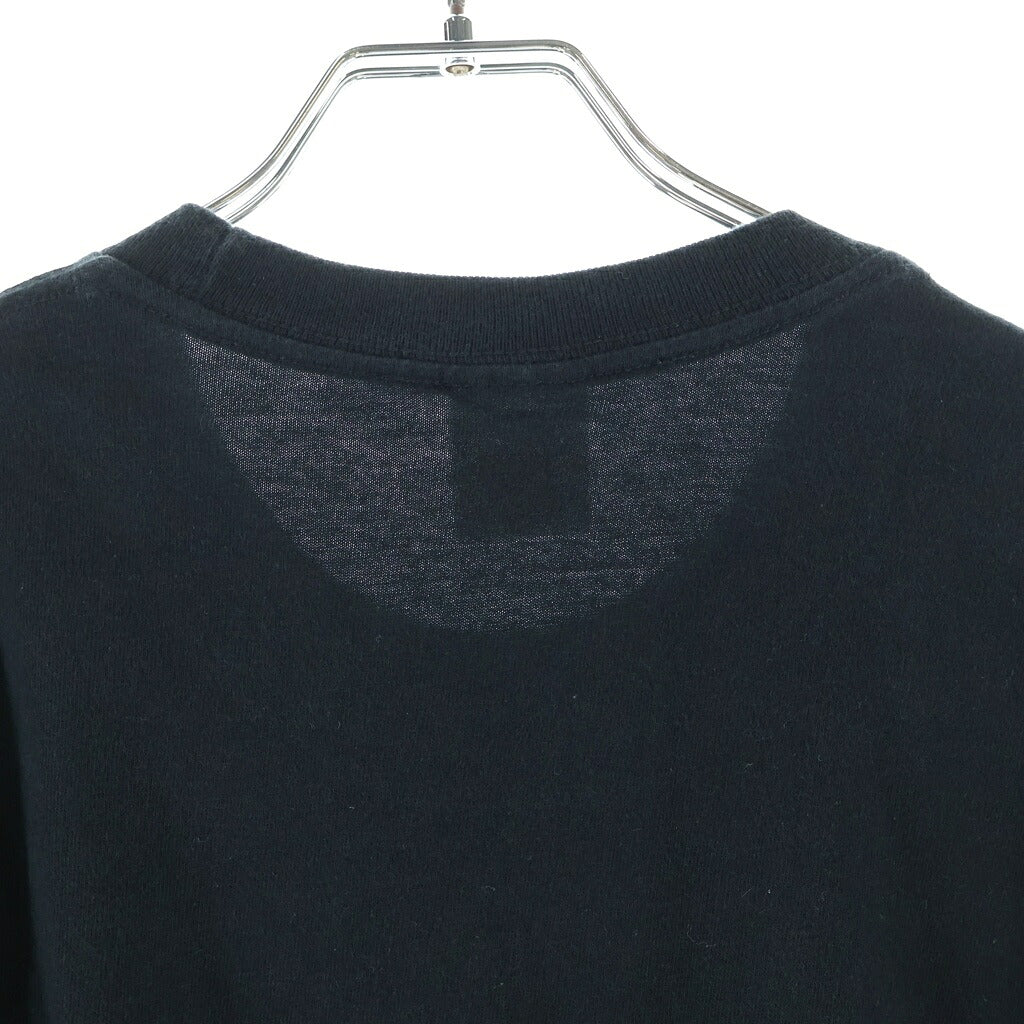 SUPREME(シュプリーム) 22SS ×BURBERRY Box Logo Tee バーバリー ノバチェック ボックスロゴ クルーネック半袖Tシャツ カットソー ブラック #M