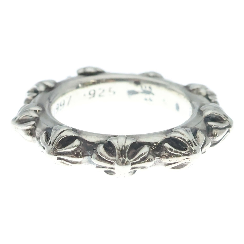 CHROME HEARTS(クロムハーツ) CROSS BAND クロスバンド リング シルバー BCA342