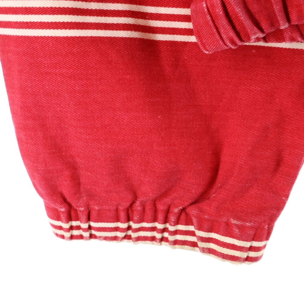 POLO RALPH LAUREN(ポロラルフローレン) 80s VINTAGE Drizzler Jacket ジップアップ ジャケット レッド/ホワイト